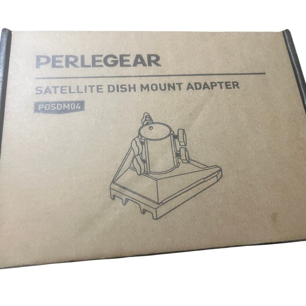 Perlegear Satellite Dish Mount Adapter PGSDM04 NIB Starlink Gen 3